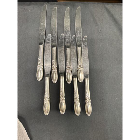 Vintage Silverplate Flatware Set – White Orchid – Discontinued - 46 pcs - Picture 16 of 16